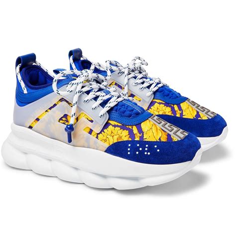 versace shoes chain reaction price|authentic Versace chain reaction sneakers.